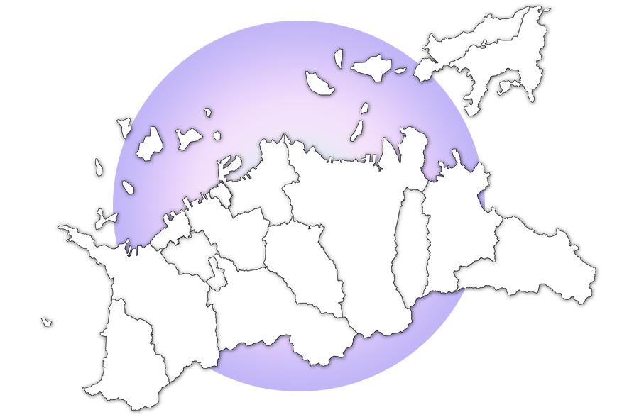 施工エリアは香川県内